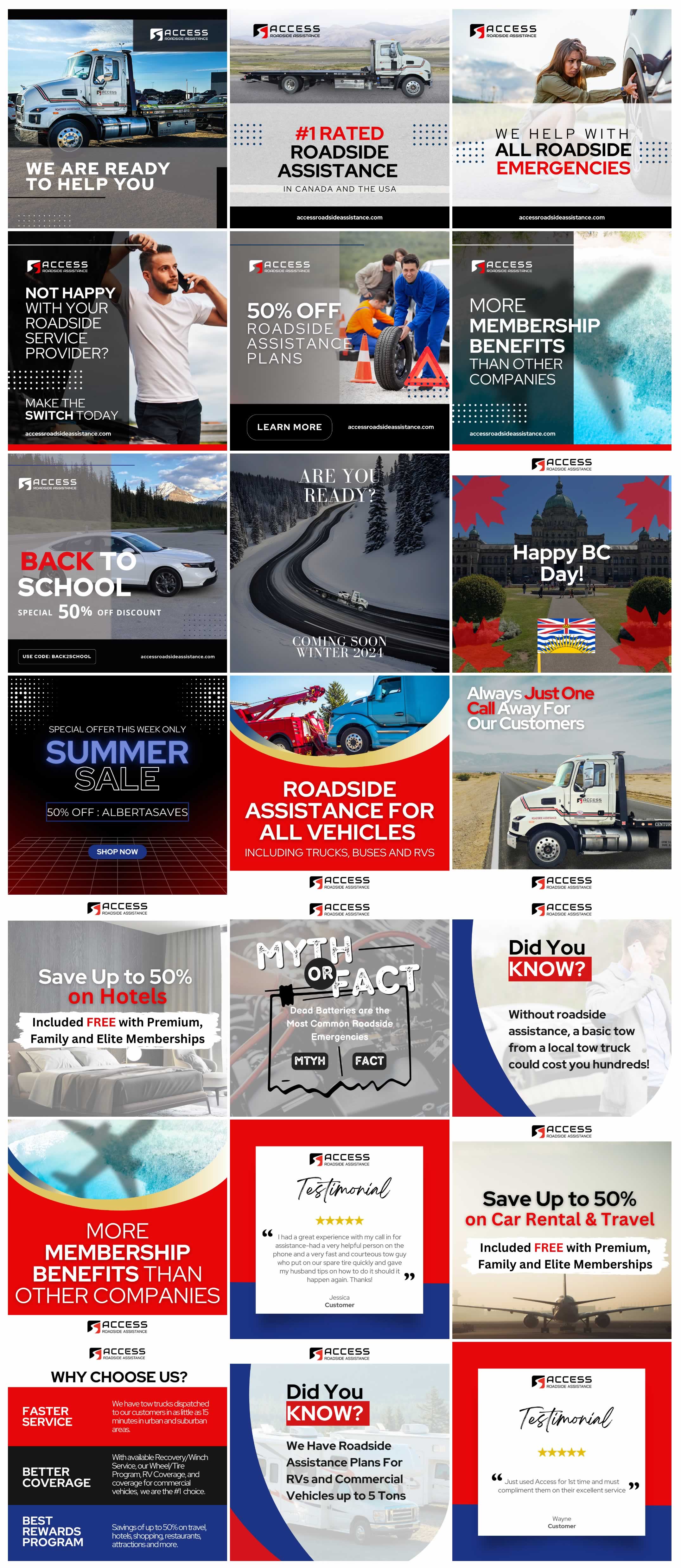 Access Roadside Assistance Instagram